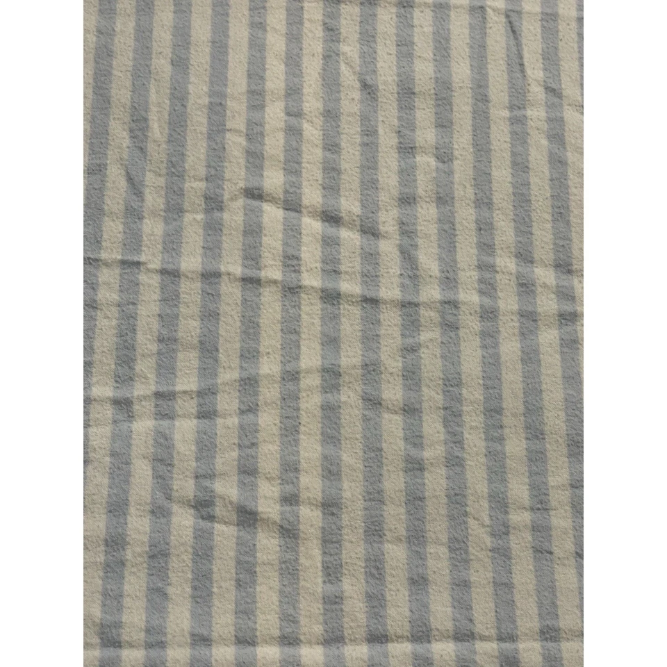 Manta bebé Circo azul claro rayas blancas franela recepción seguridad amor 2016 Foto 2 de 4