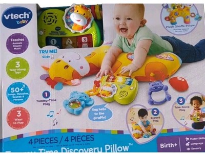 VTech Tummy Time Discovery Pillow Multi-Color