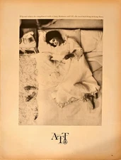 AT&T Telephone Bell System Long Distance Return the favor -1969 Vintage Print Ad