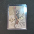 1998-99 SkyBox Premium Autographics Hersey Hawkins Autographed Card