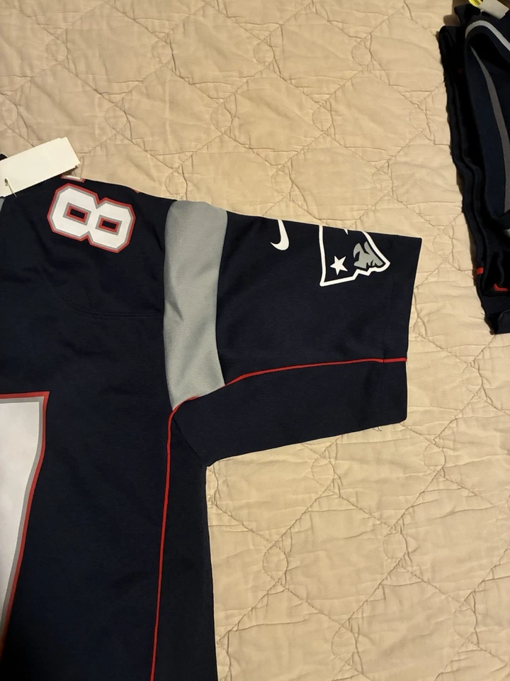 Camiseta Nike On Field NFL New England Patriots Rob Gronkowski #87 - JUVENTUD Grande Foto 3 de 4