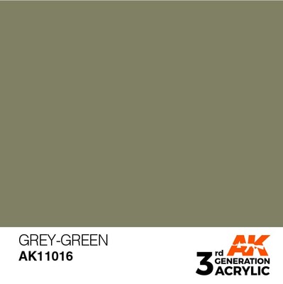 AK INTERACTIVE 11016 3GA GREY GREEN (STANDARD) 17ml
