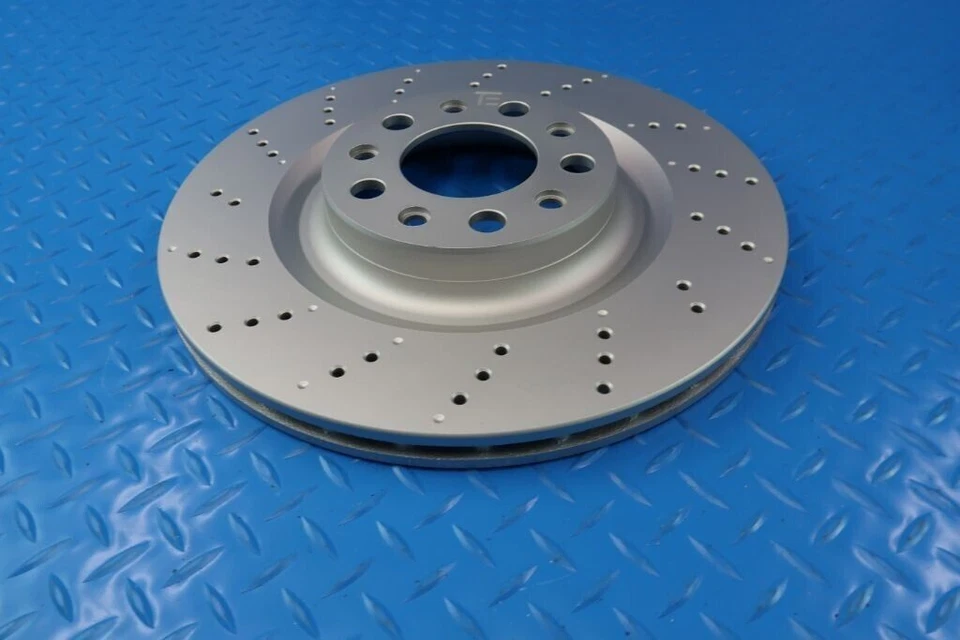 Pastilhas de freio traseiras Alfa Romeo Giulia rotores perfurados #11333 - Imagem 4 de 4