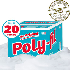 Fairfield Poly-Fil  Premium Polyester Fiber Fill by Fairfield, 20 Pound Box