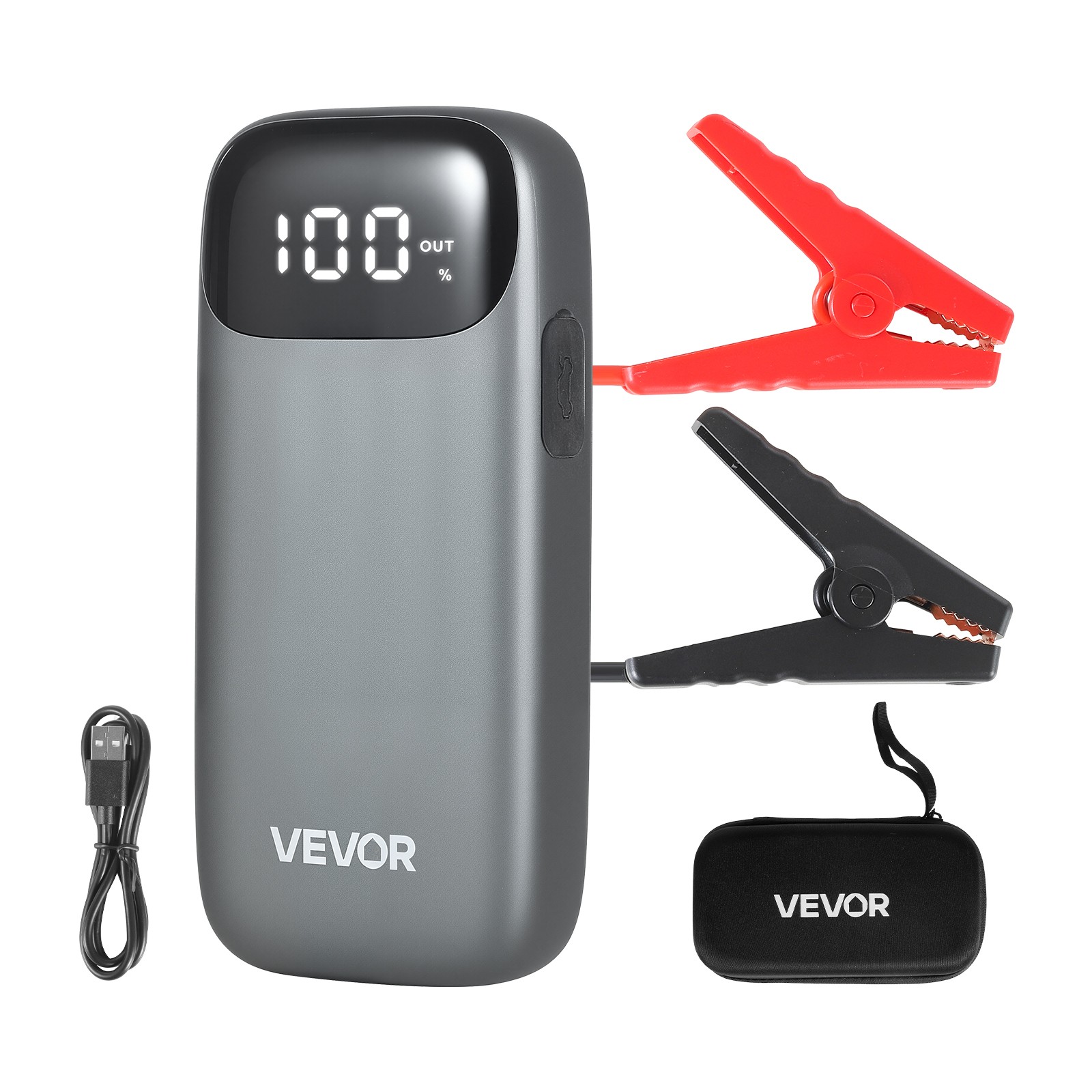 Booster de batterie voiture 6000A VEVOR pour gros moteurs essence et diesel