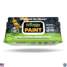 Heavy-Duty Paint Cleaning Wipes 100 Count 15"x10" for Prep & Cleanup