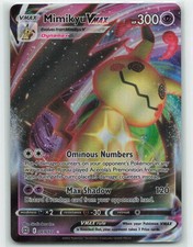 2022 Pokemon, Brilliant Stars, #69/172 Mimikyu VMAX, Holo Ultra Rare HP