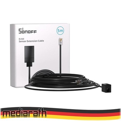 SONOFF RL560 5m Sensor Kabelverlängerung für Sonoff TH Origin Elite für RJ9
