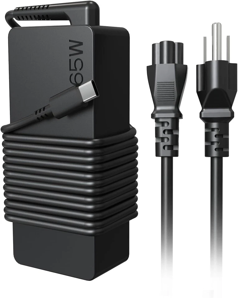 65W USB-C Power Adapter with Short Circuit Protection - Ideal for Chromebooks - Image 3 of 4