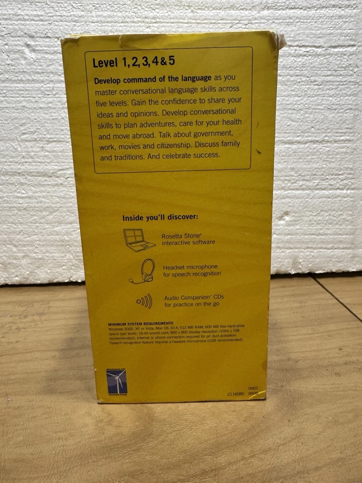 Rosetta Stone French Francais Level 1-5 CD Set Version 3 "No Headphones" - Image 4 of 4