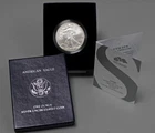 2008 W American Eagle One Ounce Silver Uncirculated Coin w/ Original Box & COA