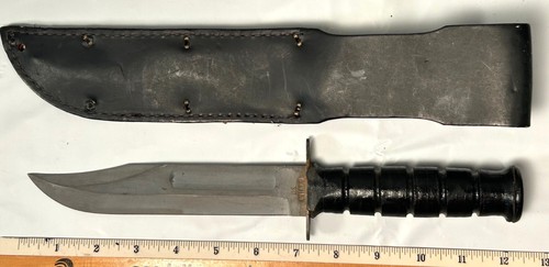 US Military Ontario Mark 2 Fighting Knife Black Sheath