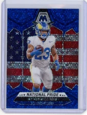 2024 Mosaic No Huddle Blue Disco National Pride Kyren Williams /75 Ssp
