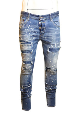 Dsquared2 Jeans Mens Size 50 Denim Used Destroyed Used Good Condition