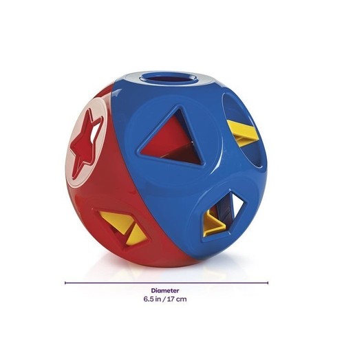 New Tupperware Shape O Ball Shape Sorter Educational Toddler Baby Toy - Picture 5 of 9