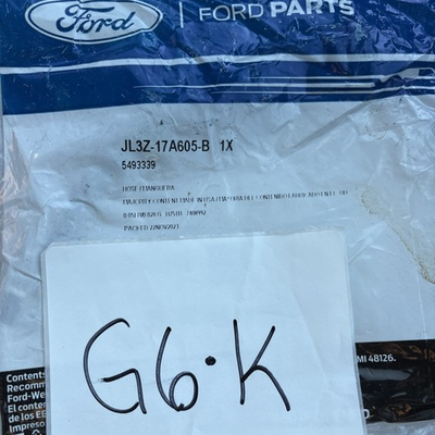 #ad Genuine Ford Washer Hose JL3Z 17A605 B OEM Windshield Fluid Line Tube $20.65