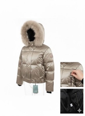 Zara Kids Ski Collection Silver Puffer Jacket-RECCO Rescue System