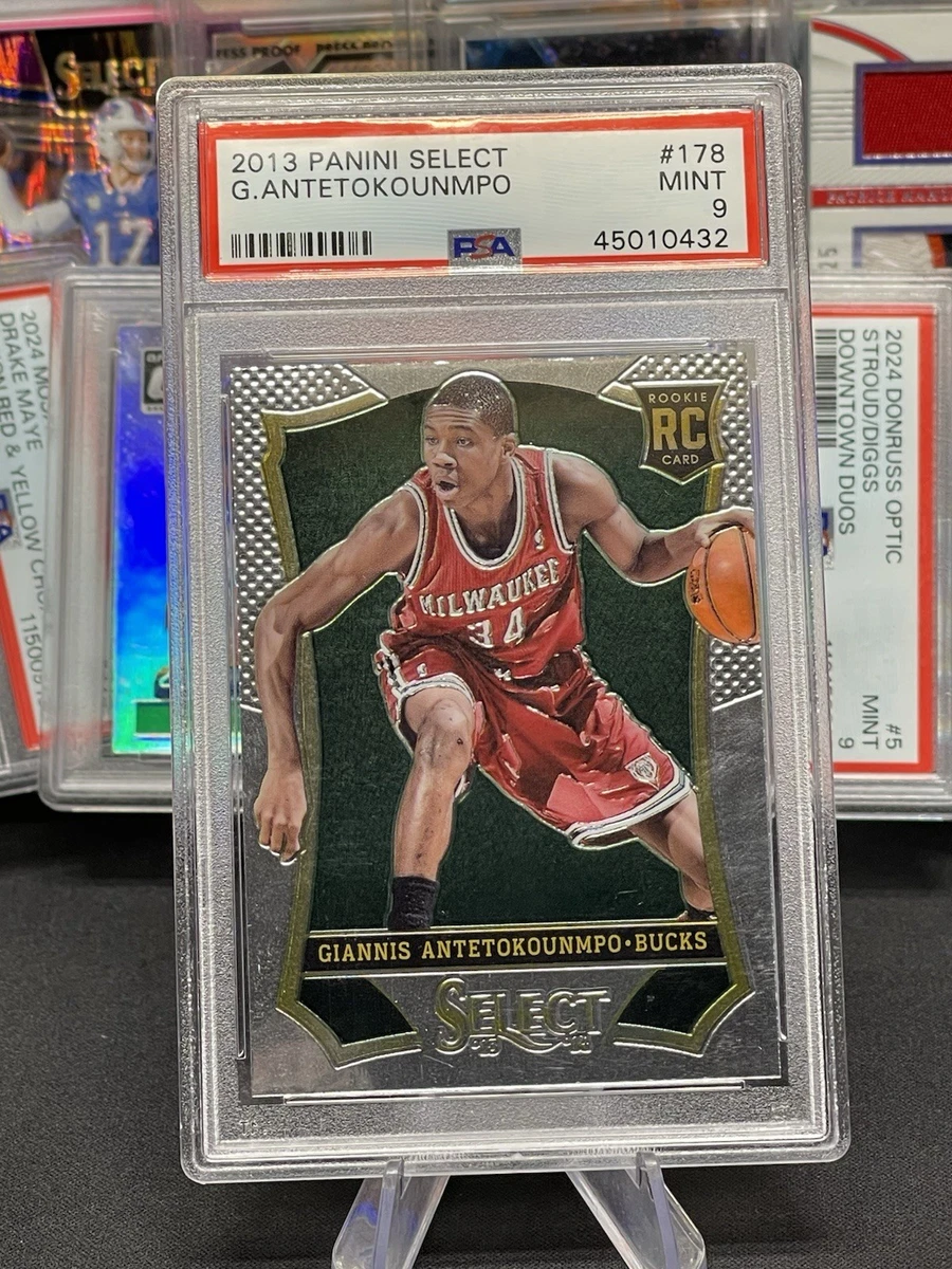 Giannis Antetokounmpo Basketball Grade 9 Rookie Sports Trading