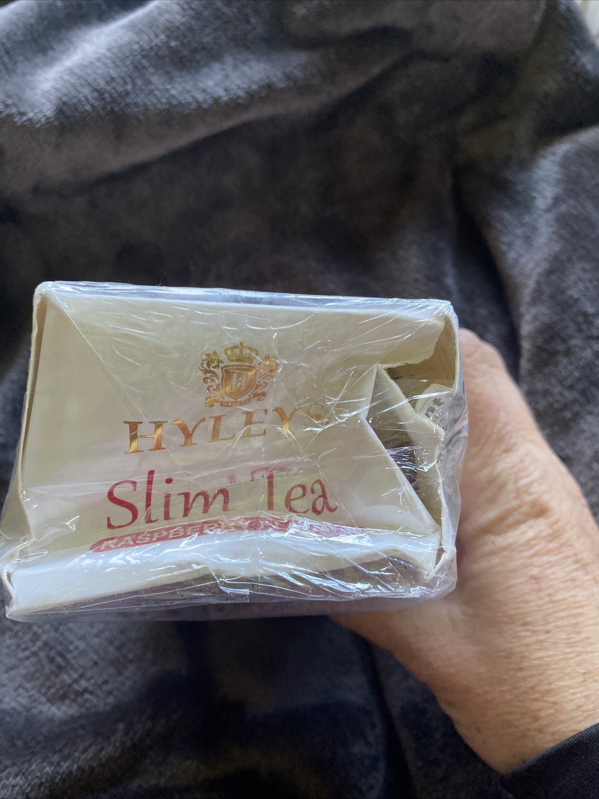 Hyleys Slim Tea Raspberry Weight Loss Herbal Supplement Cleanse & Detox 25ct