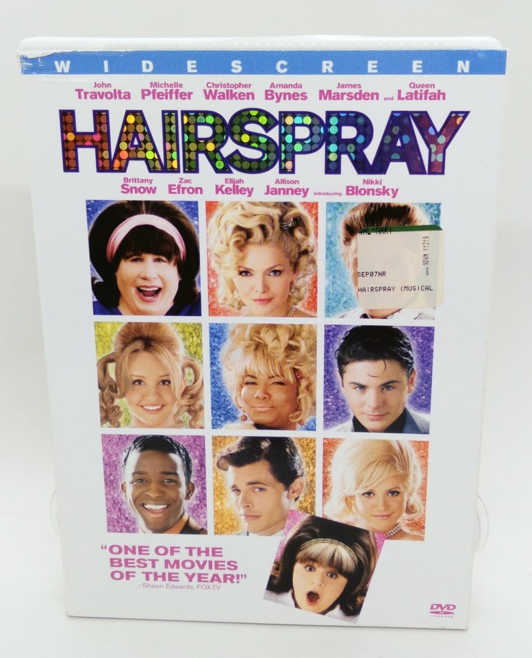 Hairspray (DVD, 2007, Widescreen) John Travolta Christopher Walken
