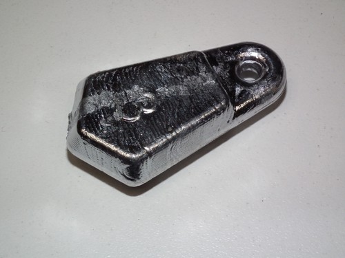 Saltwater Flat Bank Sinker mold 3oz Production CNC Aluminum Freshwater USA 3RD - Picture 3 of 4