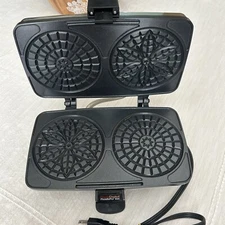 Chefs Choice International Pizzelle Pro Express Bake Toscano Maker Model 834