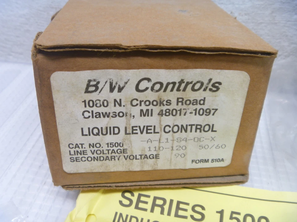 AMETEK,Liquid Level Control B/W controls, Cat# 1500-A-L1-S4-OC-X. -NEW- - Image 3 of 4
