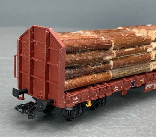 HO Trix 24109-03 Roos 639 Holztransportwagen der DB AG #352 5 012-1 HO2176 | Zustand: New