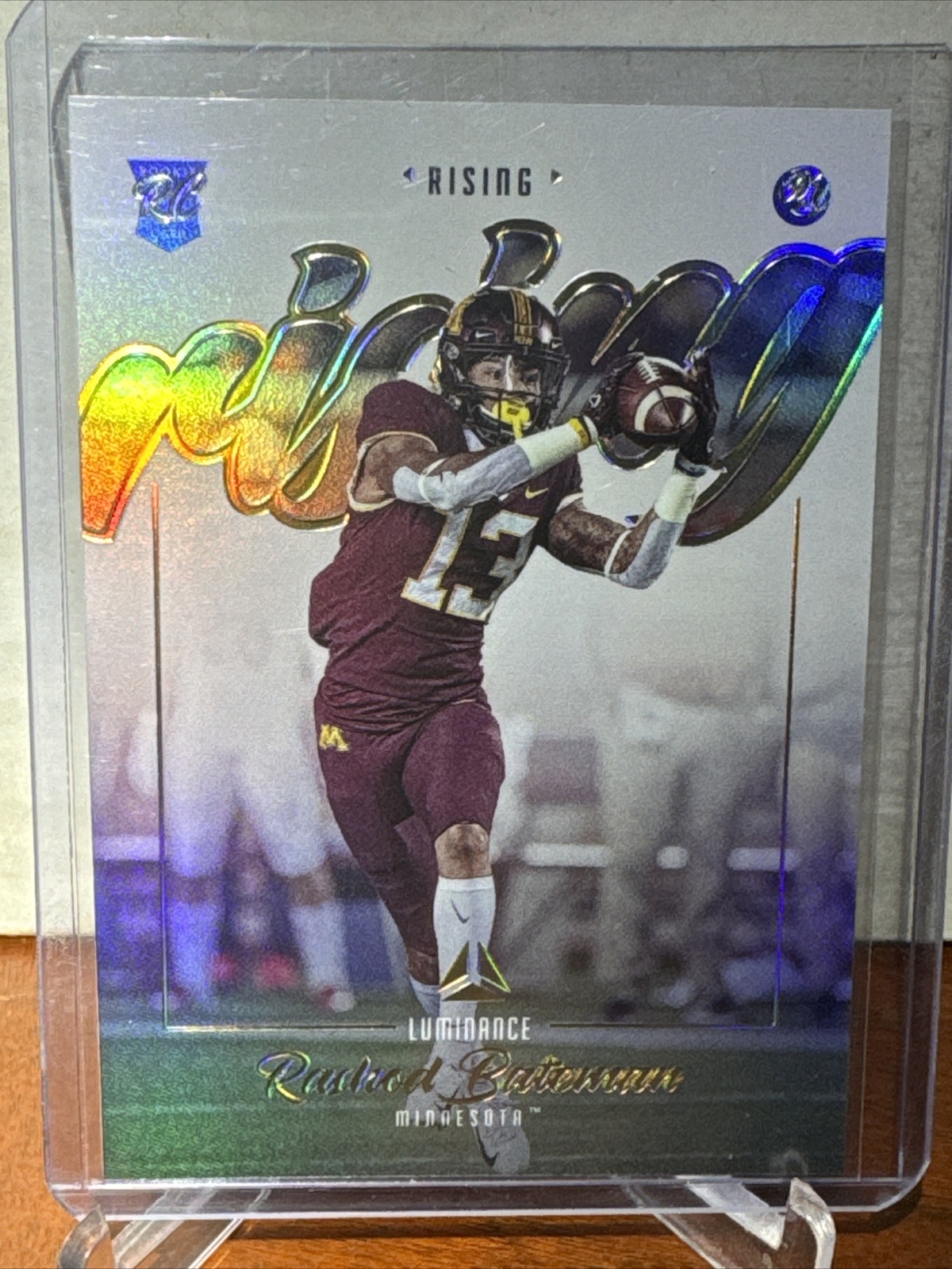 2021 Panini Luminance Rashod Bateman Rising RC SSP #RI-14