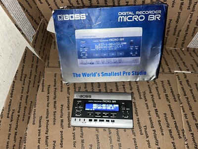 Boss Micro BR Digital Recorder Portable Home Studio And SD Card