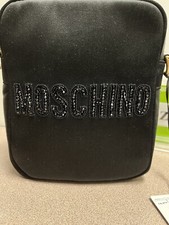 Las Mejores Ofertas En Bolsos Y Cteras Moschino Bandolera Negro Pa Mujer | EBay