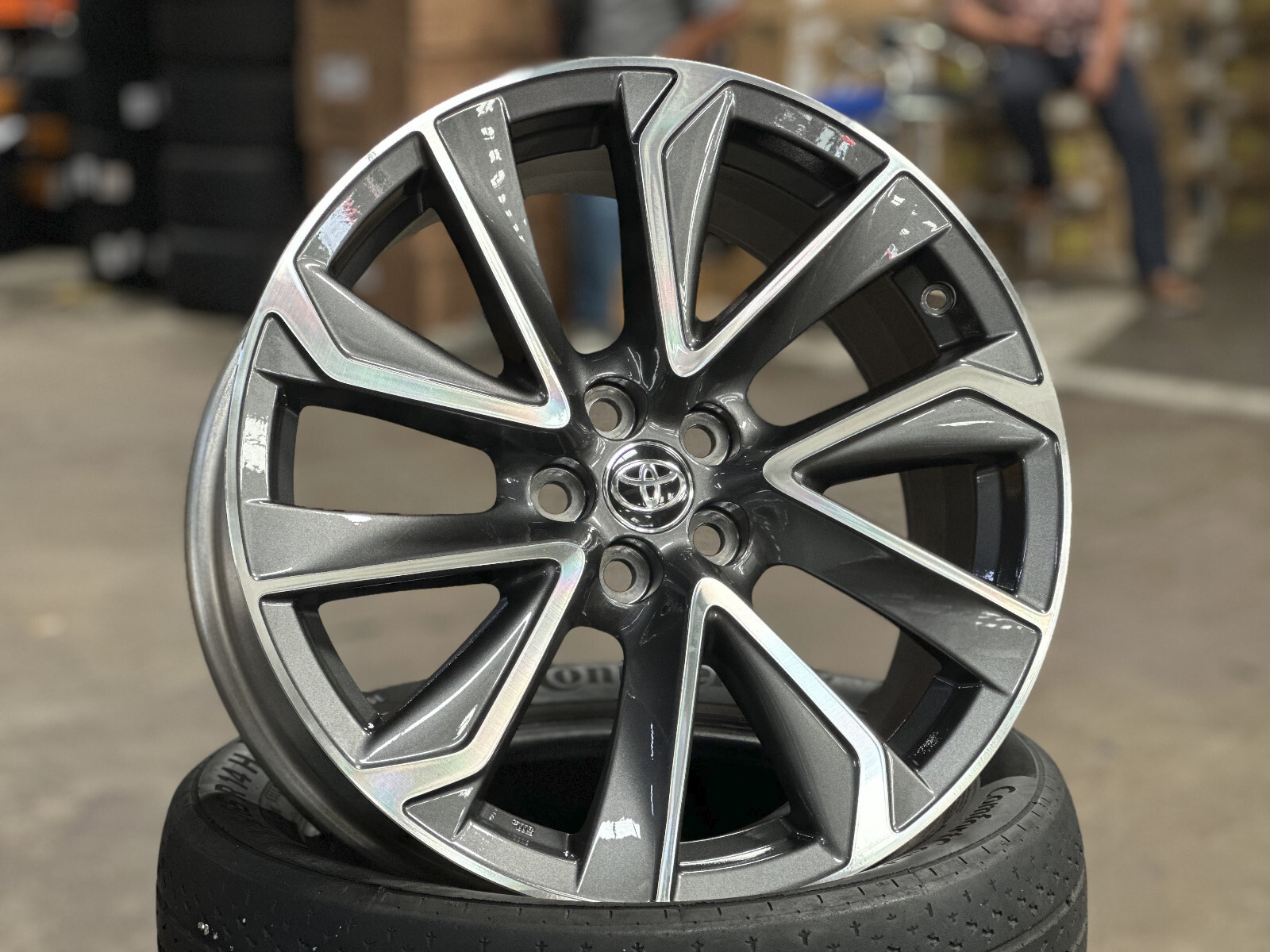 Used Genuine 18x8 Toyota Corolla Sport 5x100 +40 fit GR86 BRZ