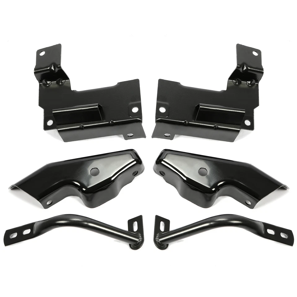 Bumper Bracket Set of 6 Front LH & RH For 2003-06 Chevrolet Silverado 1500 2500 Foto 2 de 4