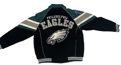 Philadelphia Eagles NFL Suede Leather Jacket from G-III Apparel
