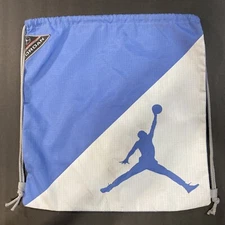 Vintage 2000 Jordan Sack Bag 16X15 Carolina Blue UNC Tar Heels Nike Air Bulls