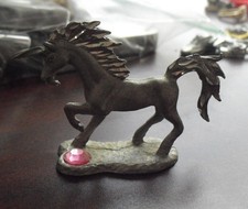 Vintage Pewter Spoontiques Unicorn Figurine 1 3/4" Tall