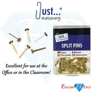 Split Pins Paper Crafts Binding Brass Plated Butterfly Pin Clips 20mm x