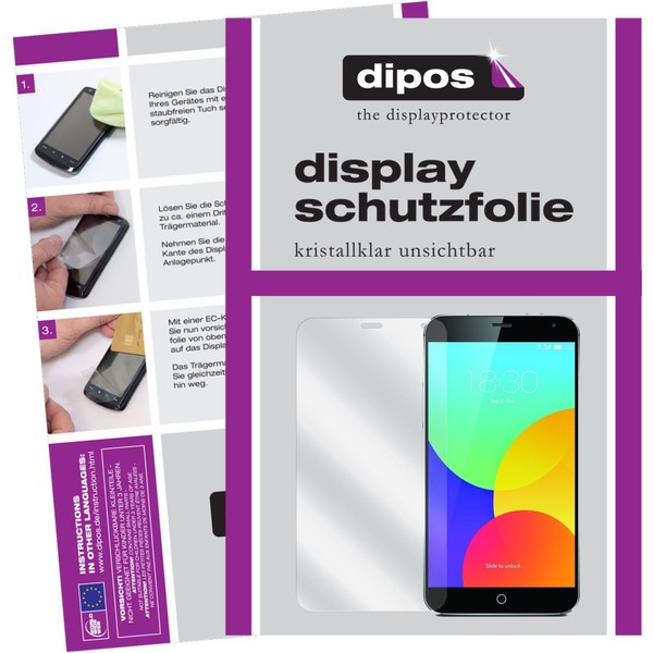 6X Schutzfolie FüR Meizu MX4 Klar Display Folie Dipos Displayfolie-image