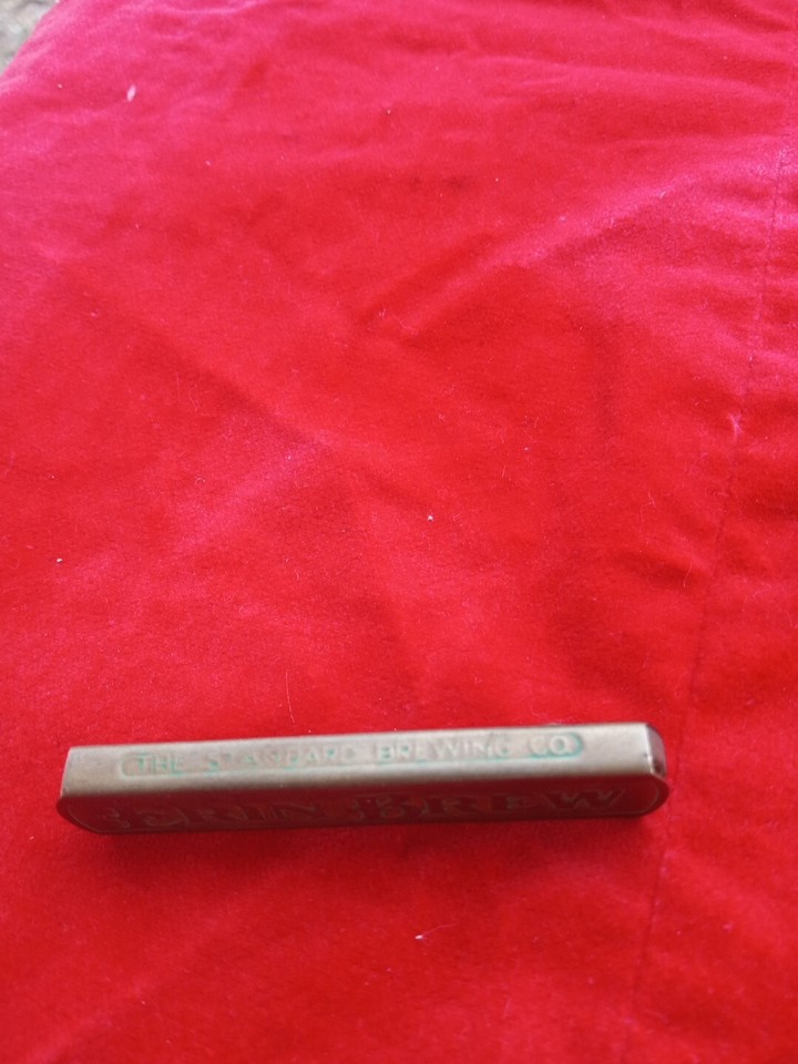 Vintage Erin Brew Beer Retractable BOTTLE OPENER Standard Brewing