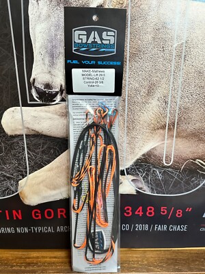 Gas Bowstrings Mathews Lift LIFT X 29.5 Bow String Set  Flo Orange Black