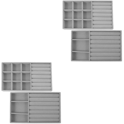  Set of 2 Schmuck-Organizer-Ständer Schmuckkamm Schmuckkatalog