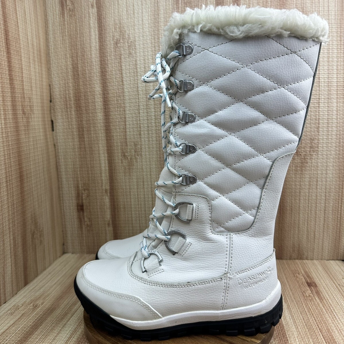 Bearpaw Isabella Women's Waterproof Winter Boots White size US