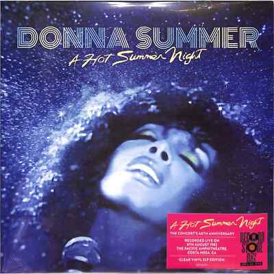 Donna Summer / A HOT SUMMER NIGHT (transparent 2LP) / Driven By The Music / DBT