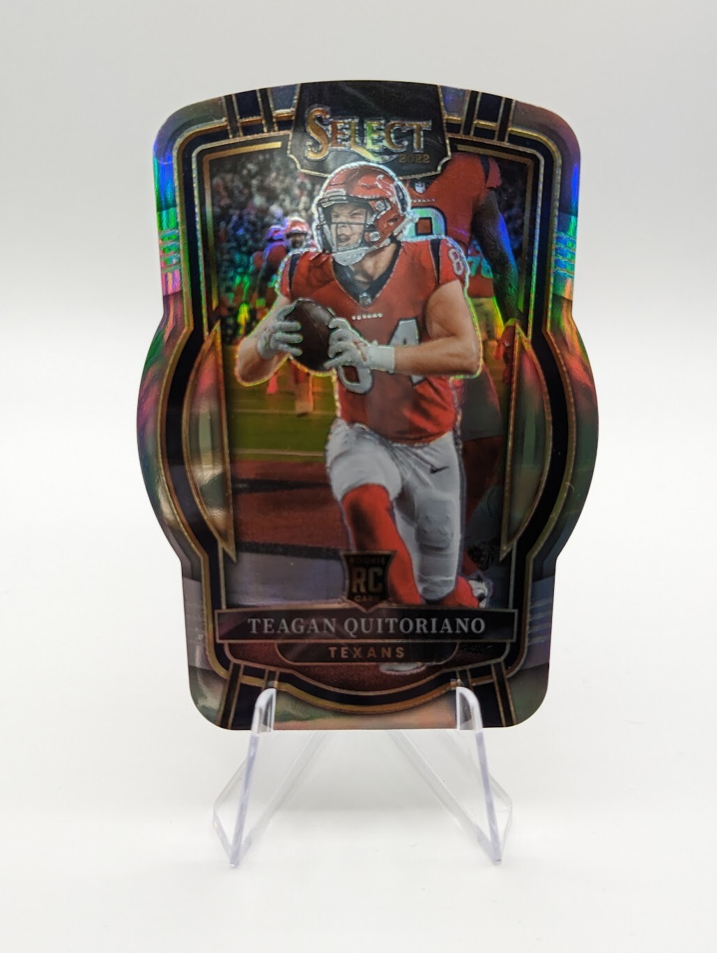 Teagan Quitoriano Panini Select #263 Die-Cut Silver