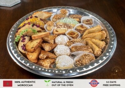 Moroccan Cookies Mix Platter- Taste Of Morocco