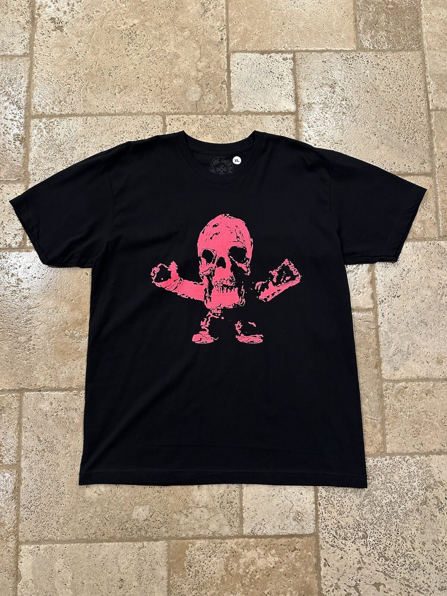 Chrome Hearts Foti Harris Teeter Skull Black / Pink 2024 Tee | eBay