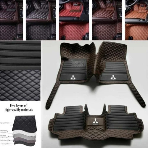 Fit for Mitsubishi Mirage Car Floor Mats Cargo Liners Auto Carpets Custom Mats - Imagen 8 de 38