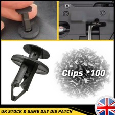 100X Longer Long Trim Panel Clips Van Carpet Lining For Vw Transporter T5 T6 T4