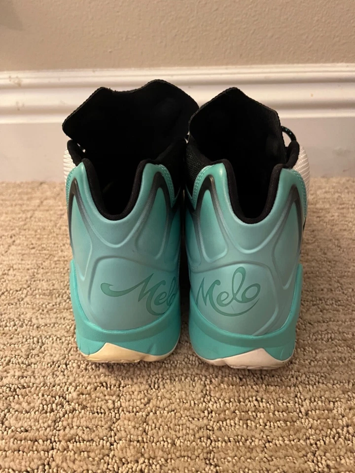 Size 11.5 - Jordan Melo M12 Hyper Jade Great Condition - Image 4 of 4