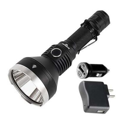 Acebeam T27 Cree XHP35 HI Led 2500 Lumens Throw distance 1180 Meters Power Bank 